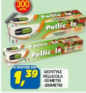 Risparmio Casa GIO'STYLE PELLICOLA -50 METRI offerta