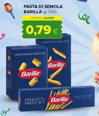 Oasi PASTA DI SEMOLA BARILLA gr 500 offerta