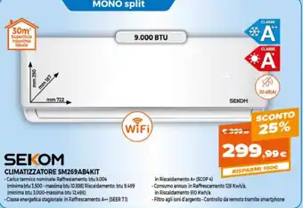 Sekom Climatizzatore SM269AB4KIT