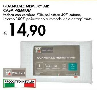 Bennet Casa Premium Guanciale Memory Air offerta