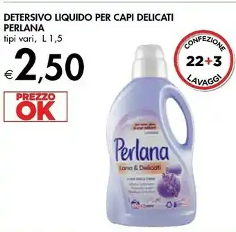 Bennet Perlana Detersivo Liquido Per Capi Delicati offerta