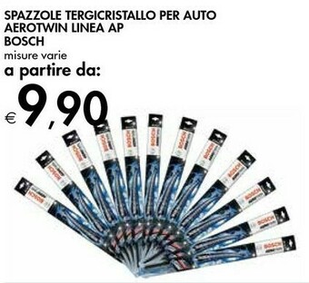 Bennet Bosch Spazzole Tergicristallo Per Auto Aerotwin Linea AP offerta
