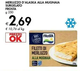 Bennet Frosta Merluzzo D'Alaska Alla Mugnaia Surgelato offerta