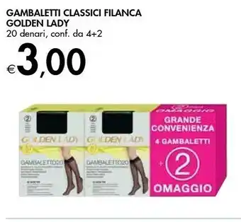 Bennet Golden Lady Gambeletti Classici Filanca offerta