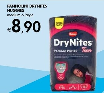 Bennet Huggies Pannolini Drynites offerta