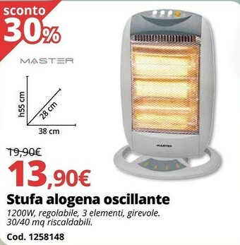 Stufa Alogena Oscillante