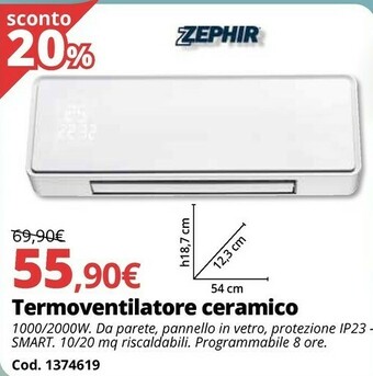 Termoventilatore Ceramico