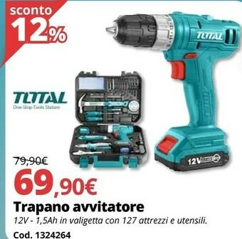 Brico Io Trapano Avvitatore offerta