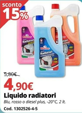 Brico Io Liquido Radiatori offerta
