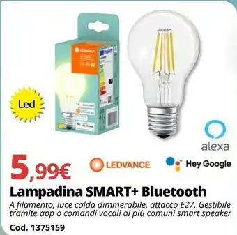 Lampadina SMART+ Bluetooth