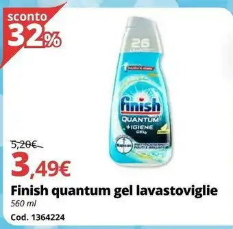 Brico Io Finish Quantum Gel Lavastoviglie offerta