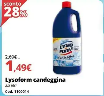 Brico Io Lysoform Candeggina 2500 Ml offerta