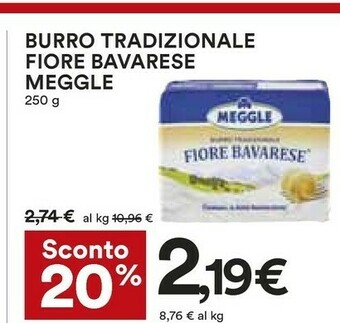 Coop Meggle Burro offerta