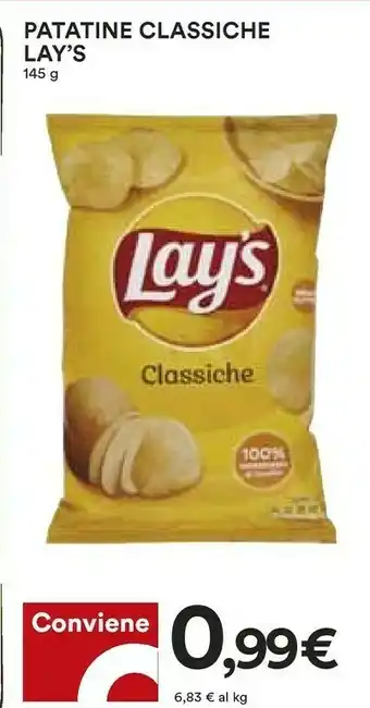 Coop Lays Snack offerta