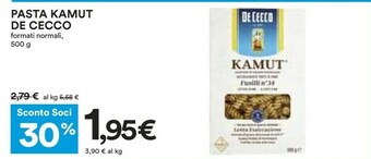 Coop De Cecco Pasta di semola offerta