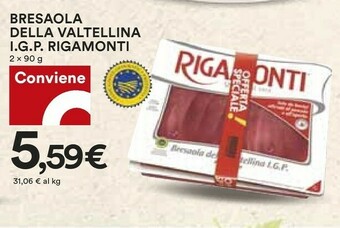 Coop Valtellina Bresaola offerta