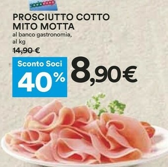 Coop Prosciutto cotto offerta