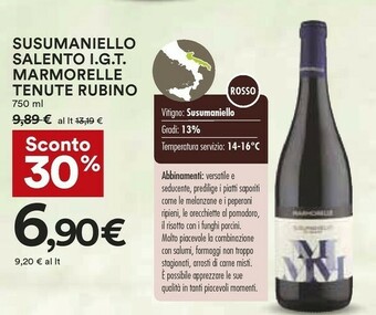 Coop Rubino Vino offerta