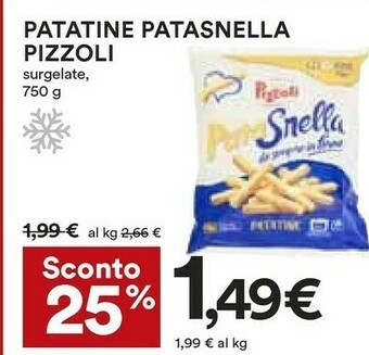 Coop Pizzoli Patatine offerta