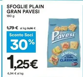 Coop Pavesi Crackers offerta