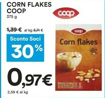 Coop Corn flakes offerta