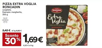Coop Roncadin Pizza surgelata offerta