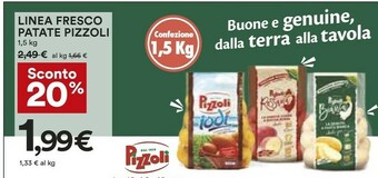 Coop Pizzoli Patate offerta