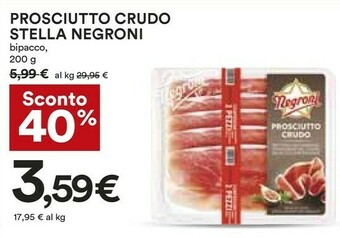Coop Negroni Prosciutto crudo offerta