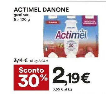Coop Actimel Actimel offerta
