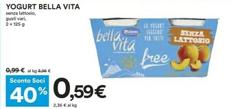 Coop Bella vita Yogurt offerta