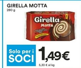 Coop Motta Merendine offerta