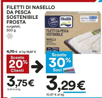Coop Frosta Nasello offerta