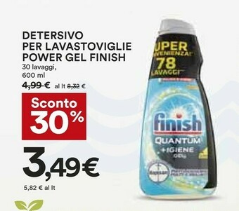 Coop Finish Detersivo lavastoviglie offerta