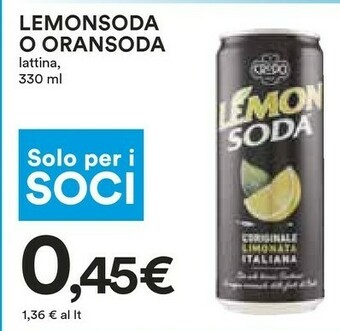 Coop Bevande analcoliche offerta