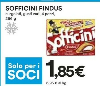 Coop Findus Sofficini offerta