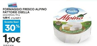 Coop Alpino Formaggio offerta