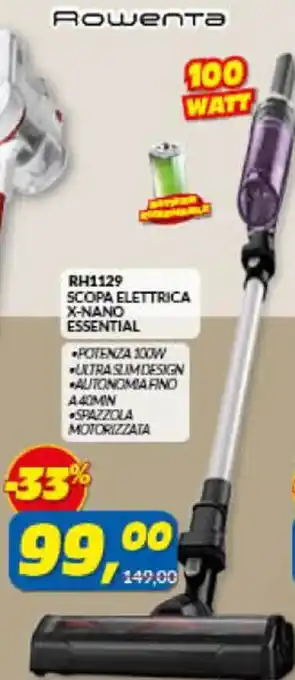 Risparmio Casa SCOPA ELETTRICA X-NANO ESSENTIAL offerta