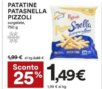 Coop Pizzoli Patatine offerta