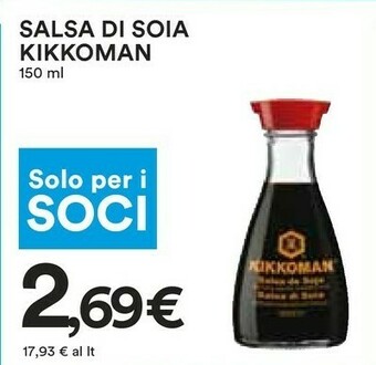 Coop Kikkoman Salsa offerta
