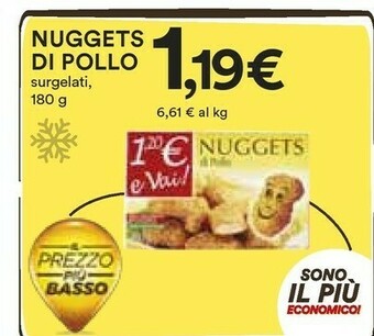 Coop Crocchette di pollo offerta
