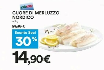 Coop Cuore Filetti di merluzzo offerta