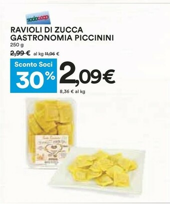 Coop Gastronomia piccinini Ravioli offerta