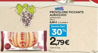 Coop Auricchio Provolone offerta