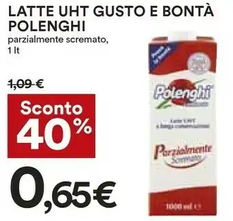 Coop Polenghi Latte parzialmente scremato offerta