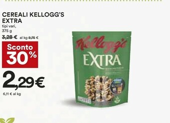 Coop Kelloggs Cereali offerta