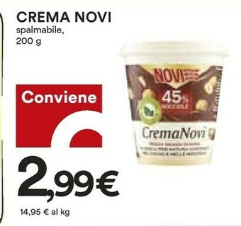 Coop Novi Crema al cioccolato offerta