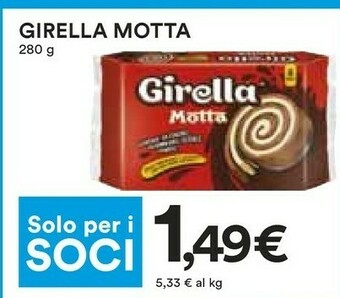 Coop Motta Merendine offerta