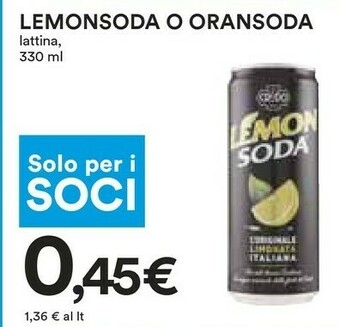 Coop Bevande analcoliche offerta