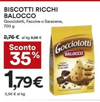 Coop Balocco Biscotti offerta