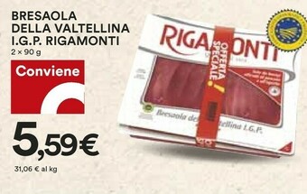 Coop Valtellina Bresaola offerta